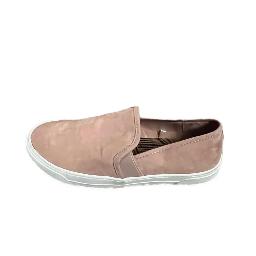 Dolce Vita‎ Women’s Pink Suede Slip On Comfort Casual Sneakers- Size 7.5